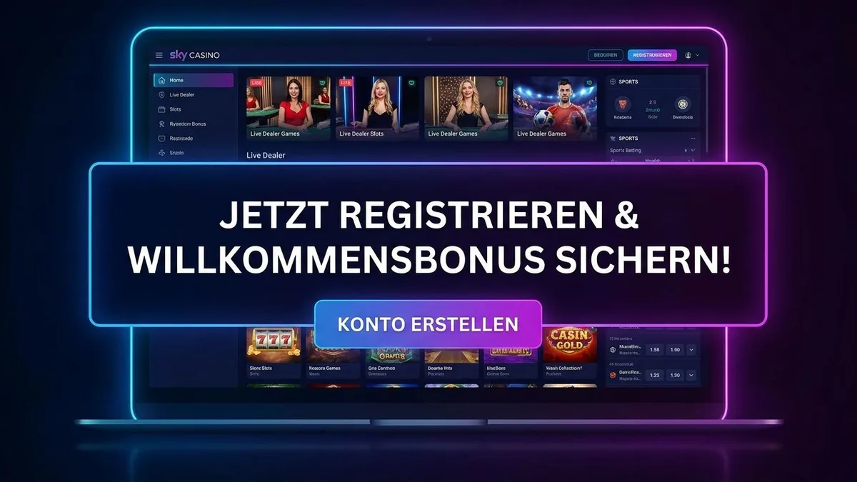 Registrierung mit Bonus